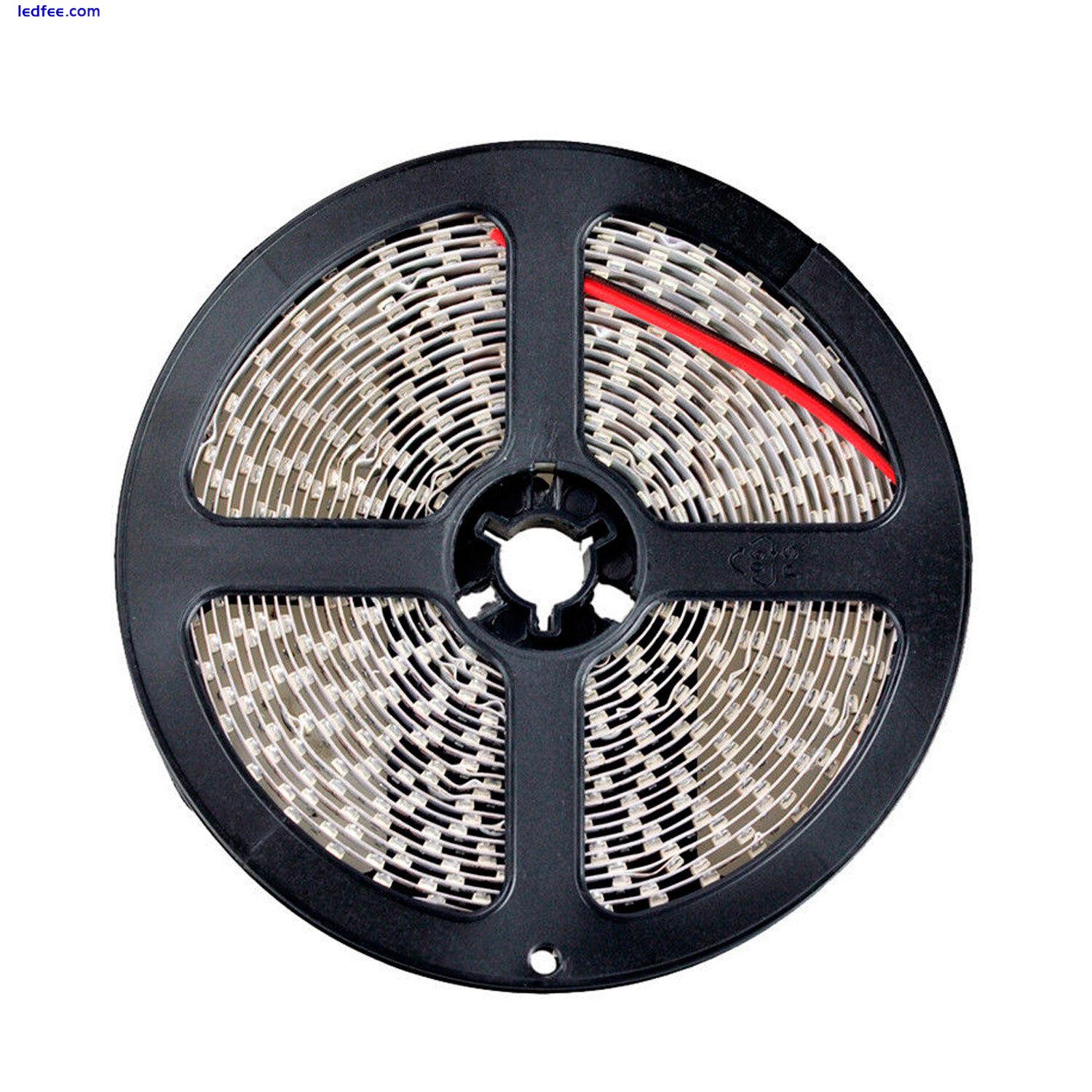 5Meter LED Strip Roll UK Seller (12V IP20 4mm 120LEDs/M 2835SMD 6000K CW) 2 