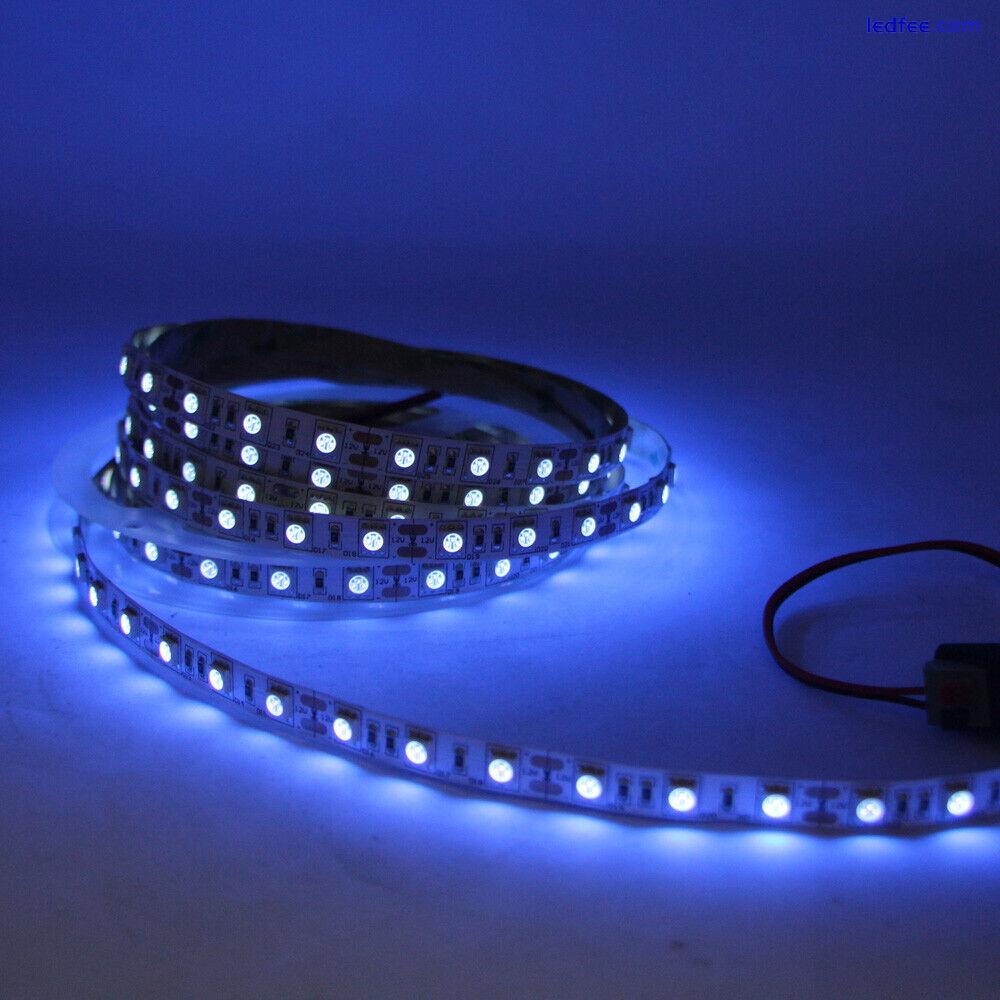 365nm Ultaviolet 5M 10M LED Strip UV Black Light 5050 Bar Party Club RF remote 3 