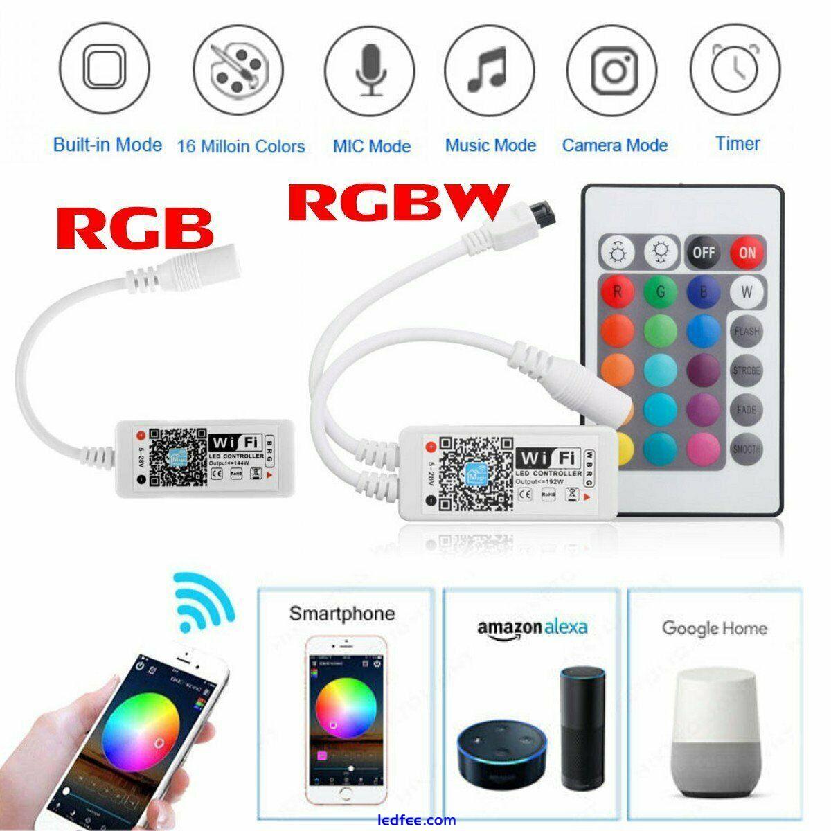 WIFI LED remote strip Controller RGBW RGB RGB+CCT Bluetooth For led strip light 2 