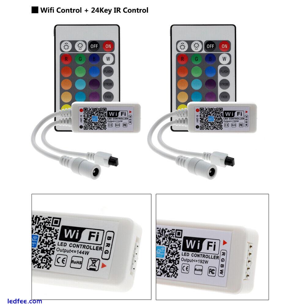 WIFI LED remote strip Controller RGBW RGB RGB+CCT Bluetooth For led strip light 1 
