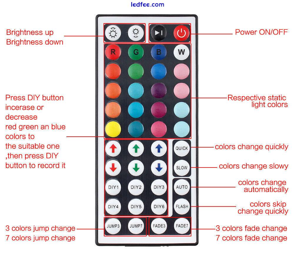 WIFI LED remote strip Controller RGBW RGB RGB+CCT Bluetooth For led strip light 3 