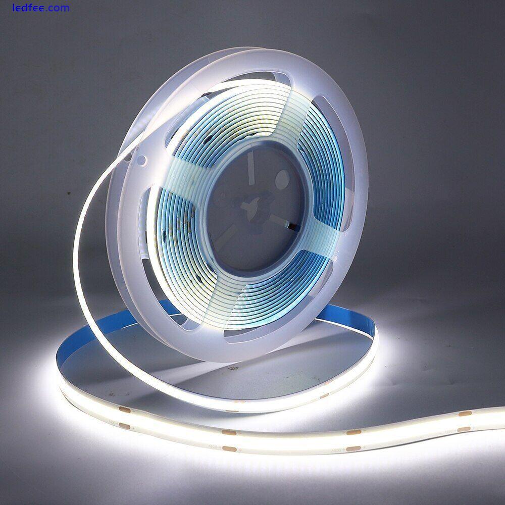 5V Flexible COB LED Strip 320Leds/m Ribbon Tape USB Power Strip Lamp with Remote 3 