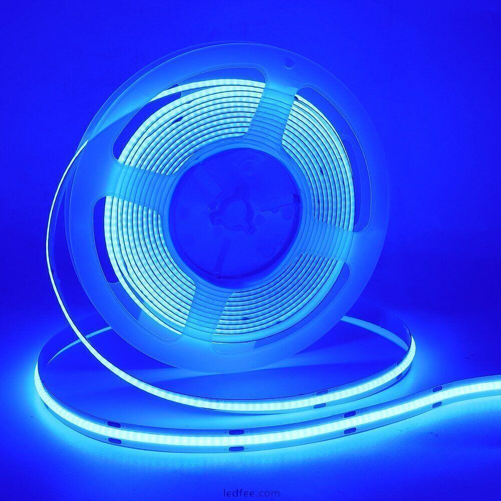 5V Flexible COB LED Strip 320Leds/m Ribbon Tape USB Power Strip Lamp with Remote 4 