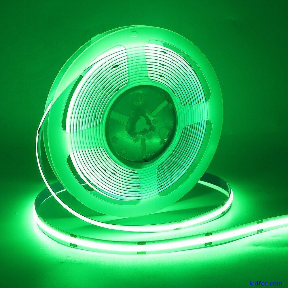 5V Flexible COB LED Strip 320Leds/m Ribbon Tape USB Power Strip Lamp with Remote 2 