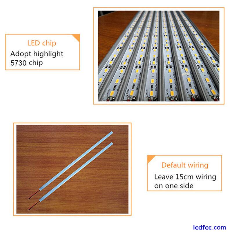 50cm 36LED 5730 SMD Interior Strip Light Bar Lamp Car Van Caravan Trailer 12V 3 