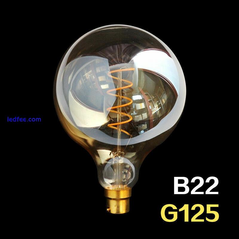 E27 B22 Retro Vintage Edison Flexible LED Spiral Filament Light Bulb 4 