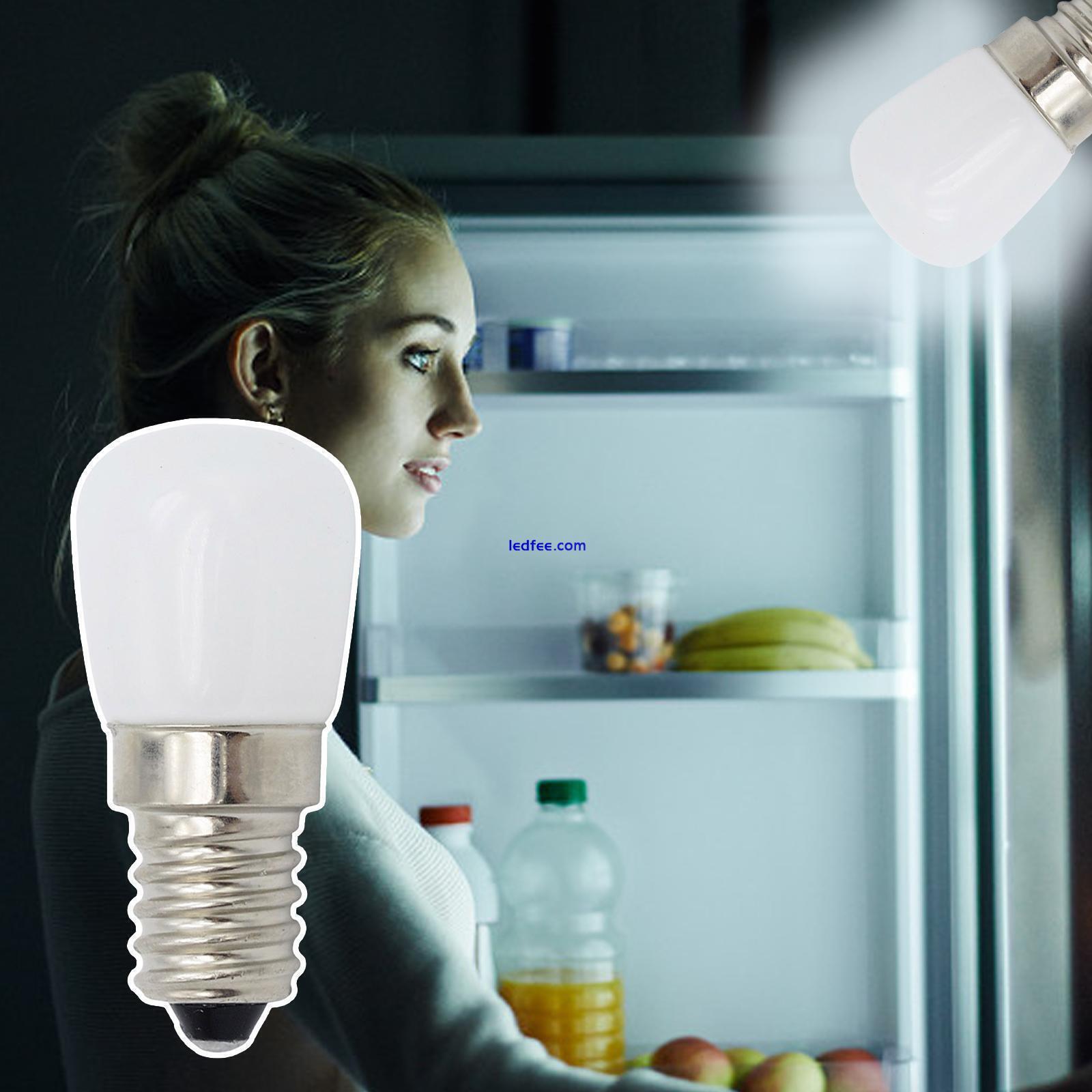 E14 LED Fridge Bulb White 2W LED Refrigerator Light 25W Equivalent Salt Lamp 0 