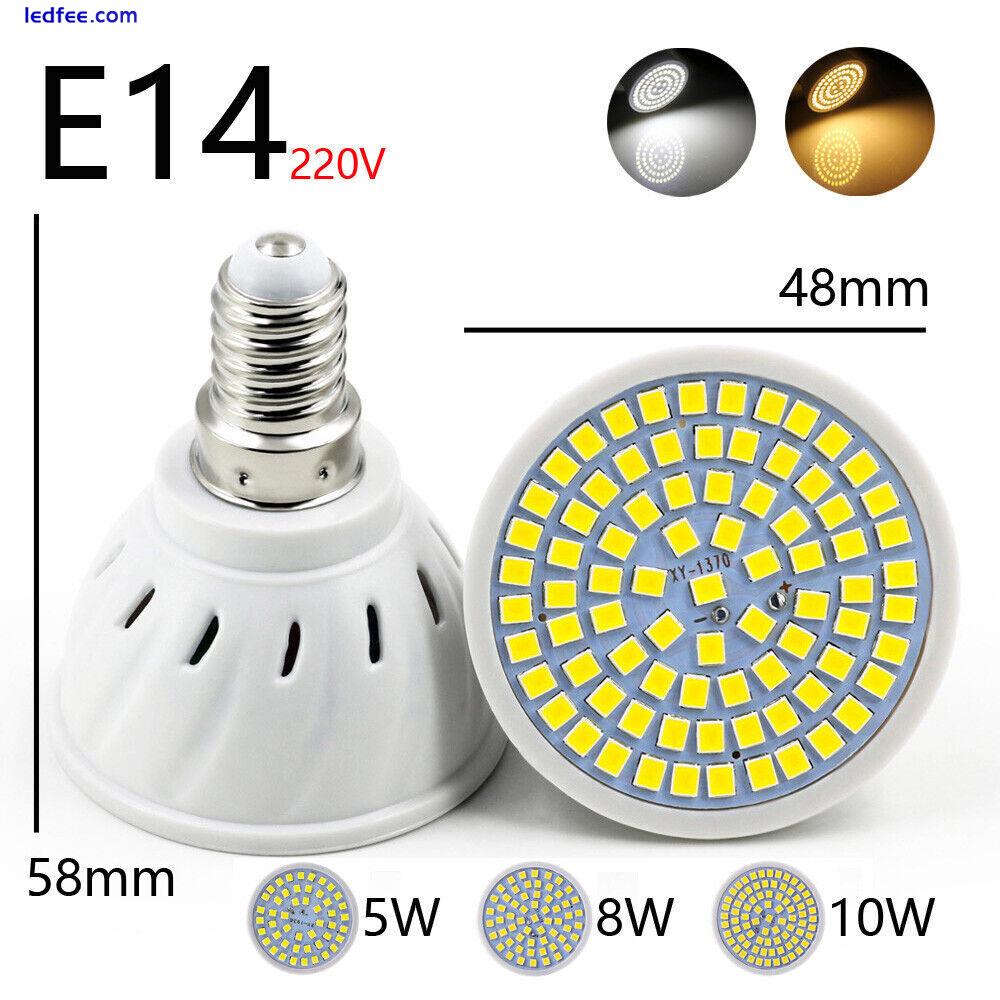 MR16 GU10 E14 E27 LED Bulb 5W 10W Spot Energy Saving Cool/Warm White Spotlight 5 