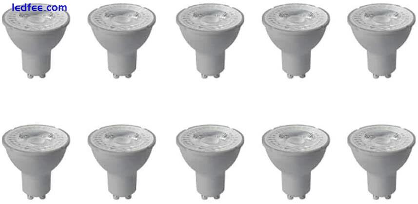 Megaman Dimmable LED Light Bulb, GU10, 4.5 Watt, 2800K (5 Pack or 10 Pack) 1 