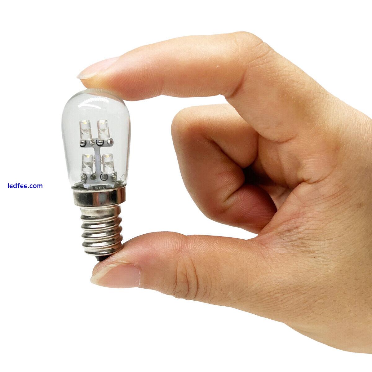 Mini LED Light Bulbs E12 E14 E17 B22 SMD Filament Fridge Oven Microwave Lamp 5 