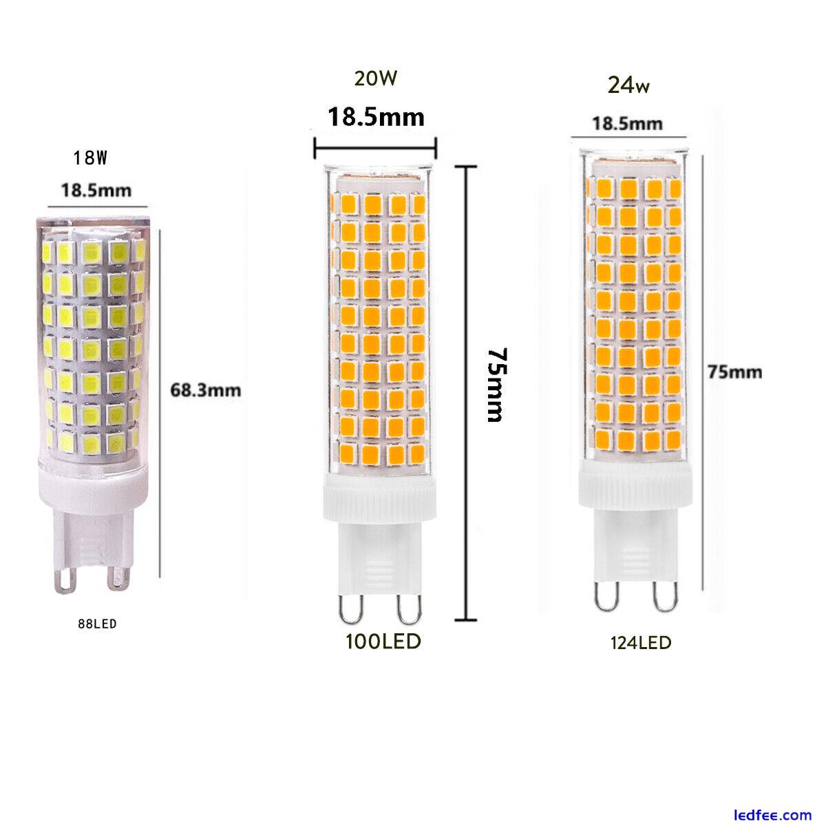 Mini G9 LED Light Bulb 7W - 24W 220V Ceramic 2835 SMD Replace 100W Halogen Lamps 1 