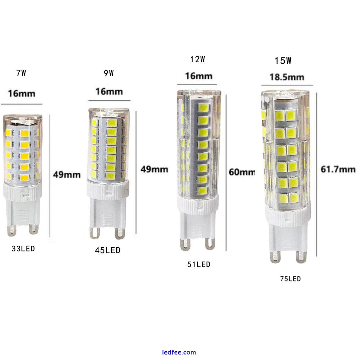 Mini G9 LED Light Bulb 7W - 24W 220V Ceramic 2835 SMD Replace 100W Halogen Lamps 0 