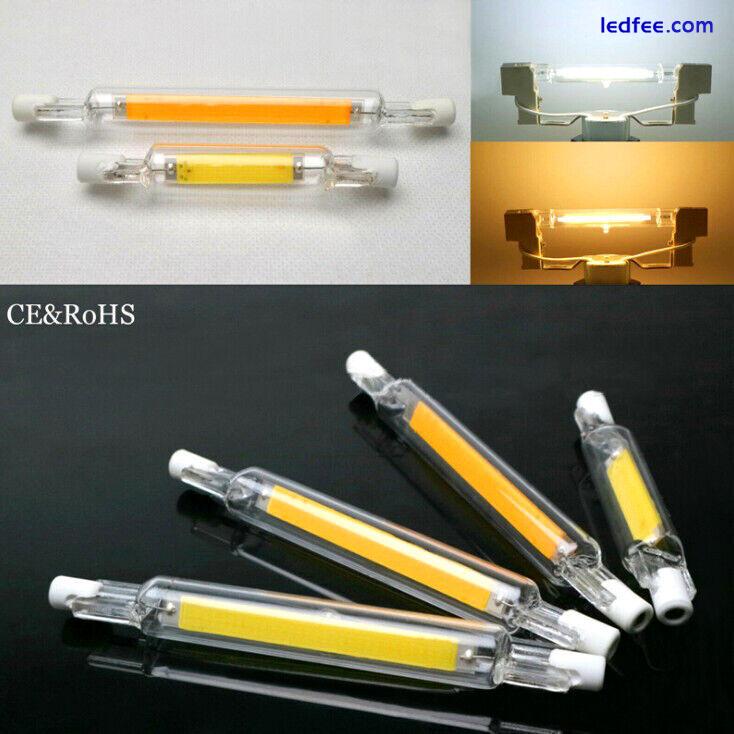 R7S LED Lamp COB 118mm 78mm 15/30W Dimmable Glass Replace Incandescent 110V/220V 1 