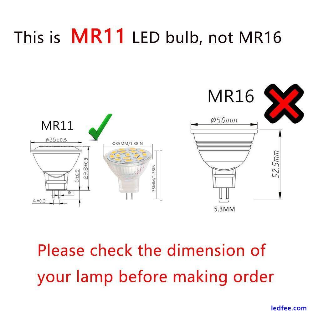 MR11 GU4 12V LED 3W 5W 7W Replace Halogen Spot Lamp Light Bulbs Warm/ Cool White 5 