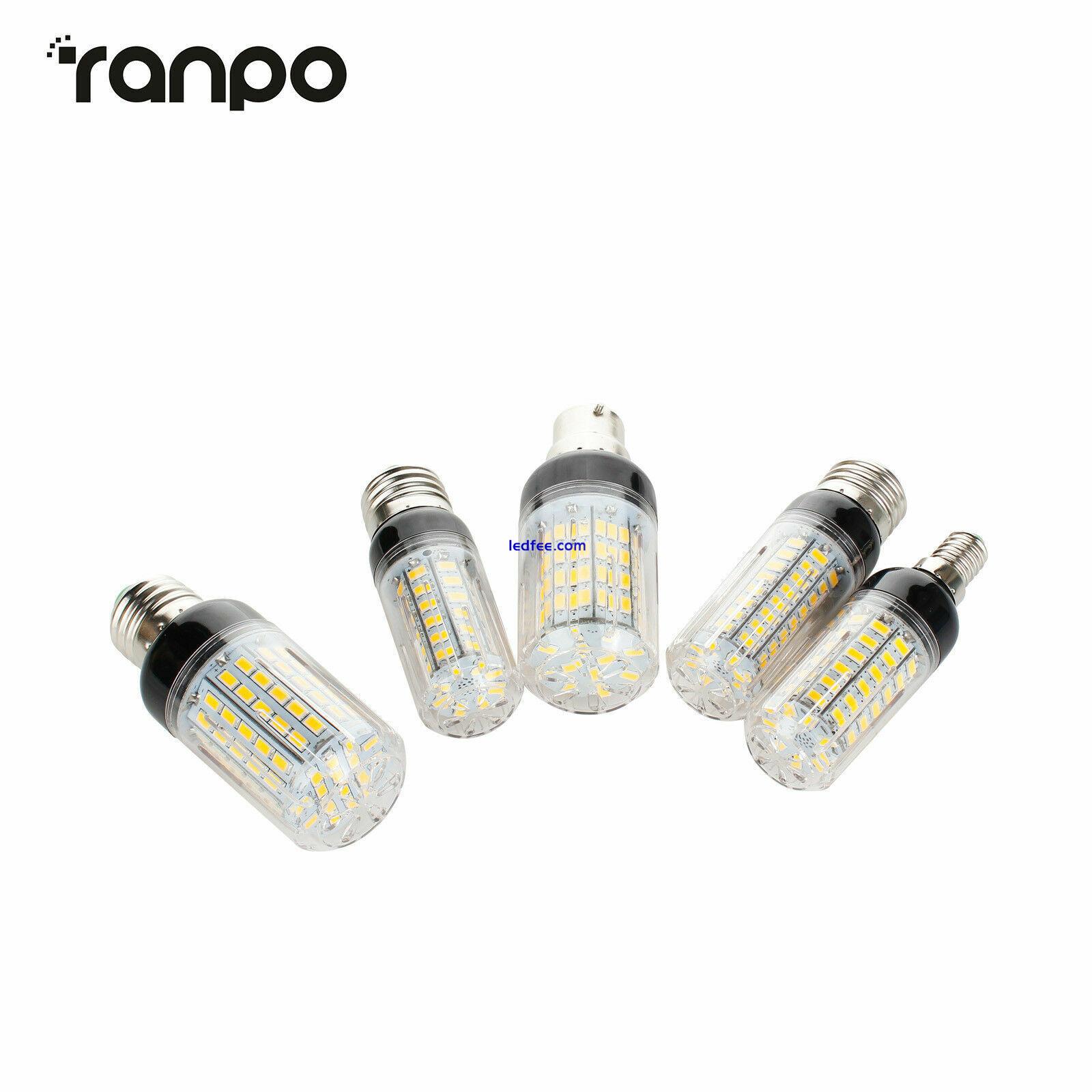 E27 E14 B22 LED Corn Light Bulbs 5730 SMD 9W 12W 15W 20W 25W 30W 35W White Lamp 1 