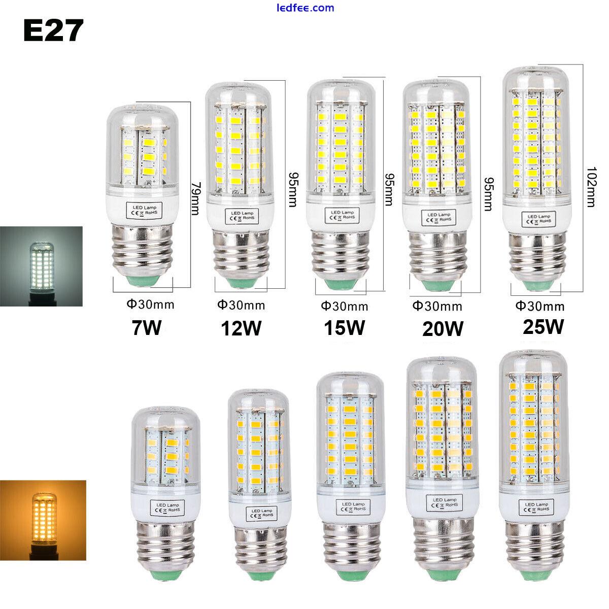 E27 E14 B22 G9 LED Bulb 7W 8W 15W 20W 25W Corn light bulbs Replace Halogen lamp 1 