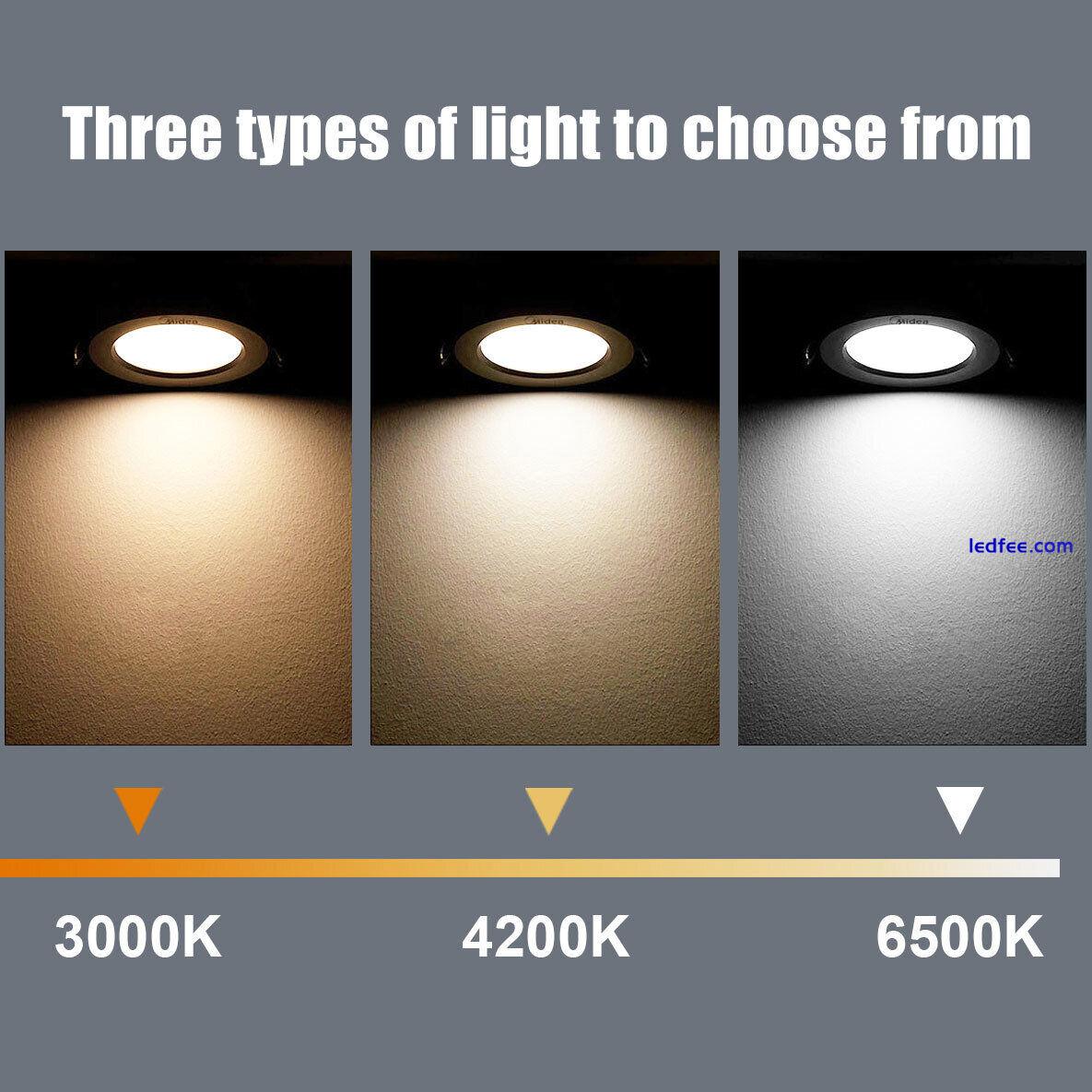 6× MR16 LED Light Bulbs 6W Energy Saving Downlight Spotlight Warm Natural White 4 