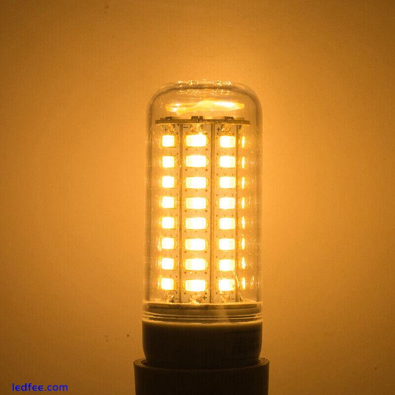 E14 E27 B22 G9 LED Corn Light Bulb Screw Socket White Lamp 12W 15W 220V 240V BC 3 