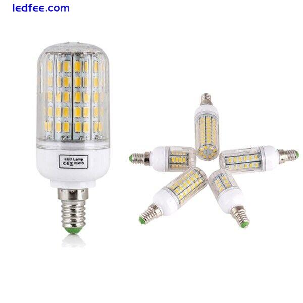 LED Corn Light Bulb Base Super Bright Lamp Bulb 7W-45W 220V E14 E27 Home Light 1 