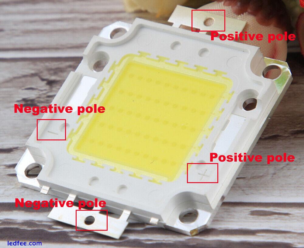 LED COB Chip 12V/36V 10W 20W 30W 50W 70W 100W Cool/Warm White for smd Floodlight 2 