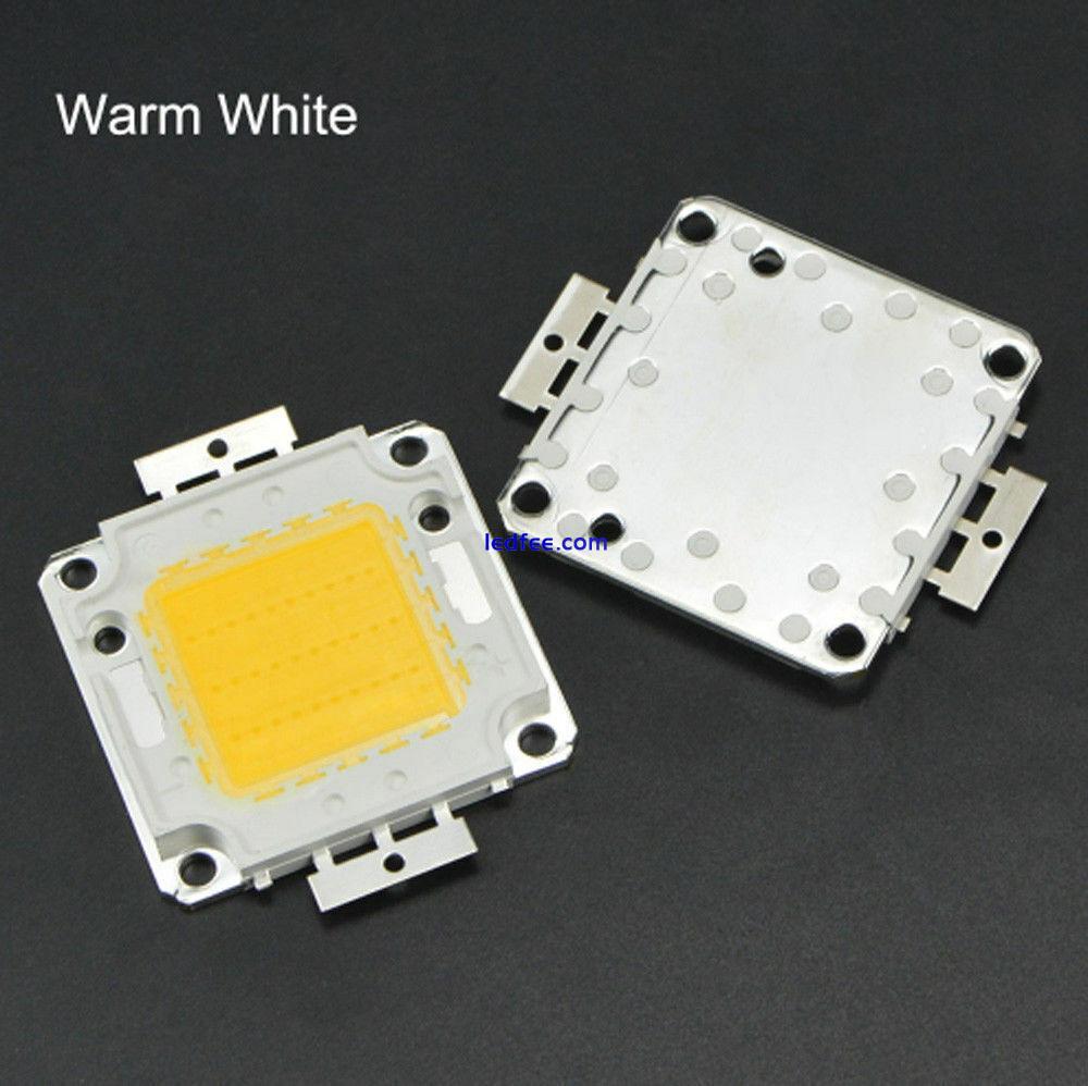 LED COB Chip 12V/36V 10W 20W 30W 50W 70W 100W Cool/Warm White for smd Floodlight 4 