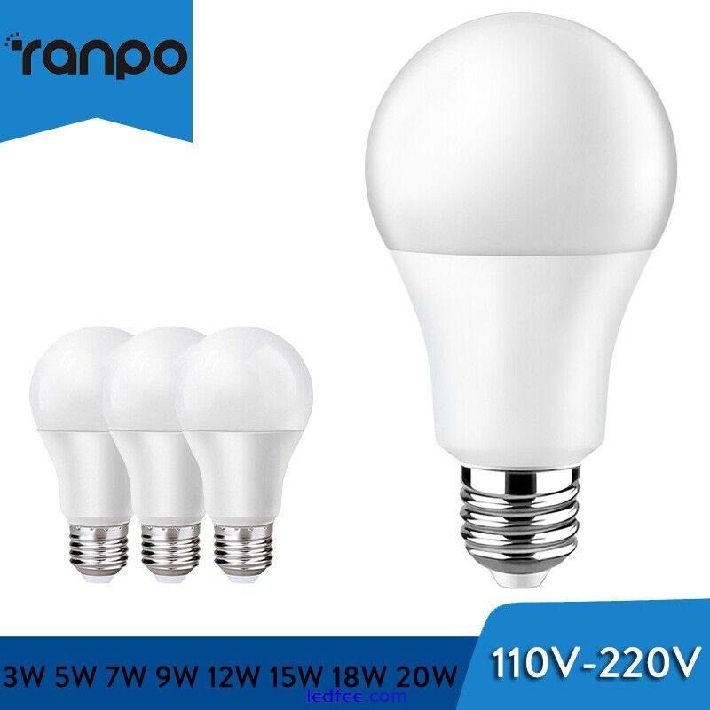 E27 LED Spherical Light Bulbs 3W 5W 7W 9W 12W 15W 18W 20W Energy-Saving LED Bulb 1 