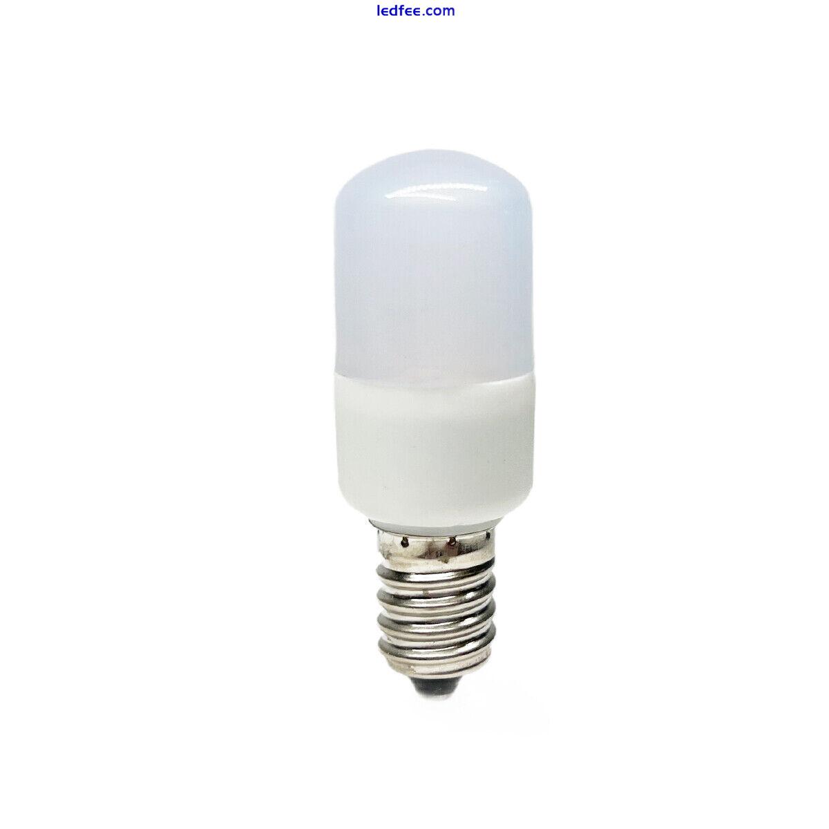 Mini E14 LED Light Bulb 1.5W SMD T22 White Lamps For Refrigerator Freezer 220V 4 
