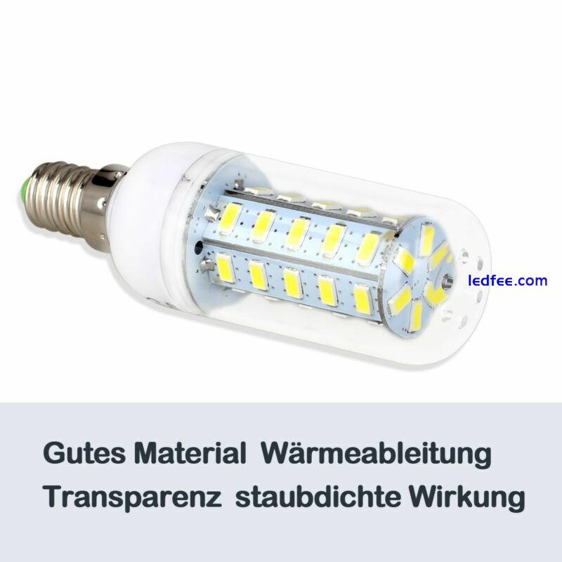 LED Light Bulb E27 E14 Warm Cool White 5730SMD 220V Lamp 3W 8W 12W 15W Corn Bulb 3 