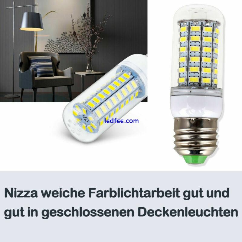 LED Light Bulb E27 E14 Warm Cool White 5730SMD 220V Lamp 3W 8W 12W 15W Corn Bulb 1 