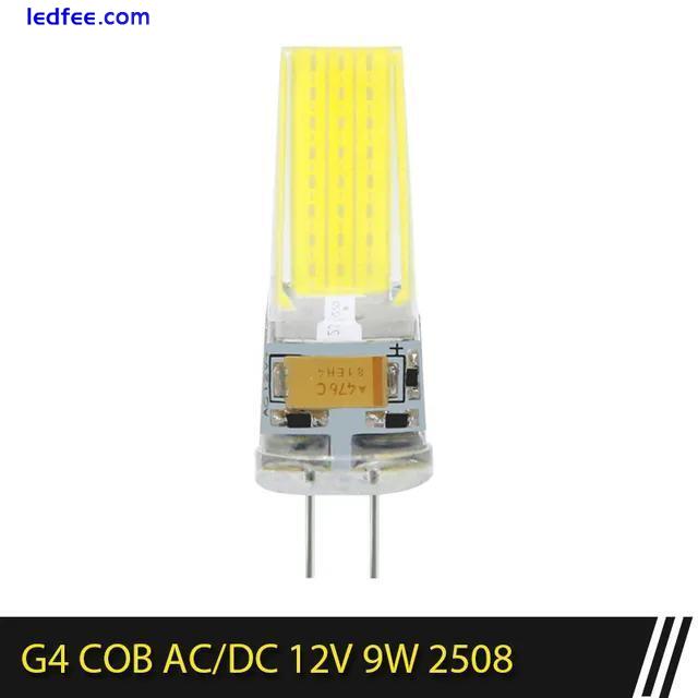 G4 G9 LED COB Light Bulb Dimmable 6W 9W AC/DC 12V 220V Replace Mini Halogen Lamp 4 