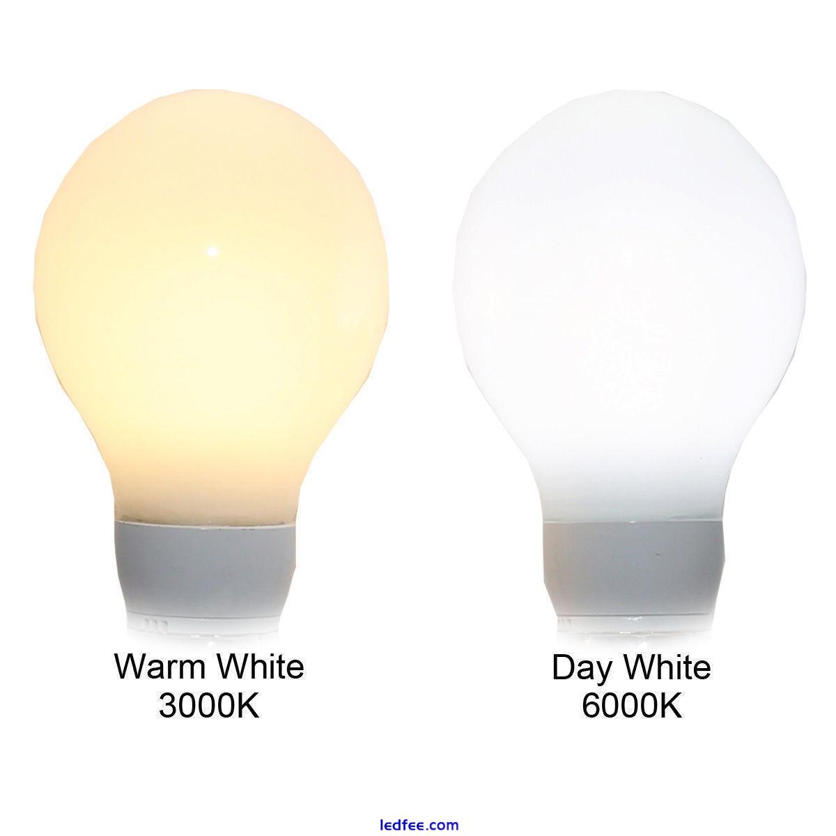 Low Energy Saving LED bulbs Bright White Natural Daylight 6500K SAD Day Light 0 