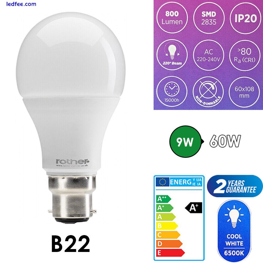 Light Bulb LED Bulbs Cool White E27 B22 LED 7W 9W 12W 6500K Energy Saving A+ 5 