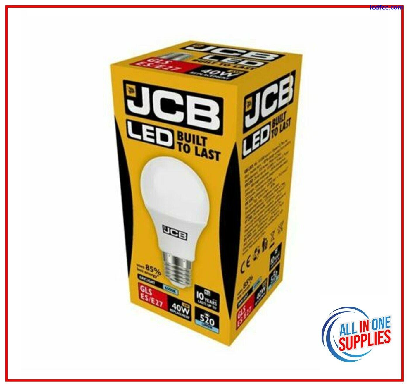 JCB LED GLS Bulbs 6w = 40w 10W = 60W 15w = 100 WATT BC B22 ES E27 3000k/6500k 2 