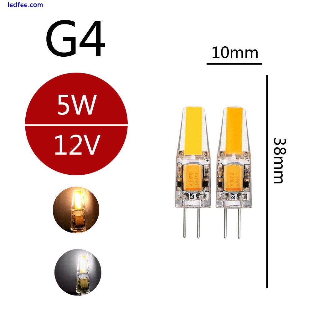 G4 G9 LED Light Bulb 3W 5W 6W 9W COB Dimmable Lamp AC 12V 240V Cool / Warm White 2 