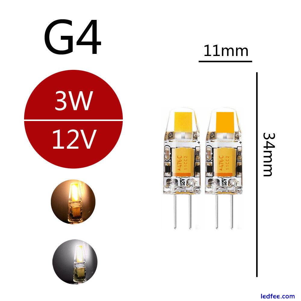 G4 G9 LED Light Bulb 3W 5W 6W 9W COB Dimmable Lamp AC 12V 240V Cool / Warm White 1 