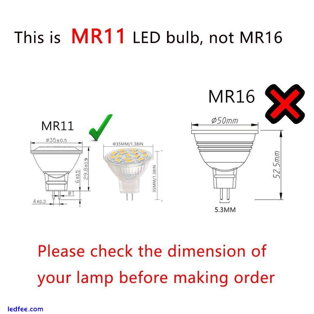 LED Bulb MR11 GU4 12V 3W 5W 7W Replace Halogen Spot Lamp Light Warm/ Cool White 5 