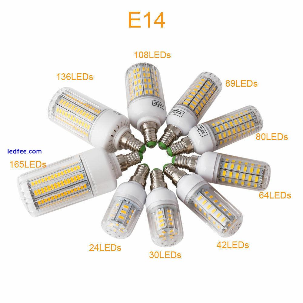 25W-150W LED Corn Light Bulbs B22 E14 E27 Screw Base Bright White Home Lamp 230V 1 
