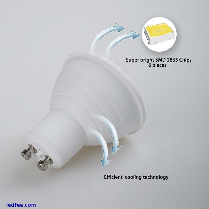 120° LED COB Spotlight Bulbs Dimmable 7W GU10 MR16 GU5.3 E27 B22 220V 240V Lamps 5 