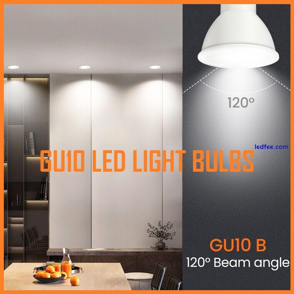 GU10 LED Bulbs 5W Warm/Daylight/Cool White 3000K/4000K/6000K Spotlight♻️120° ECO 5 