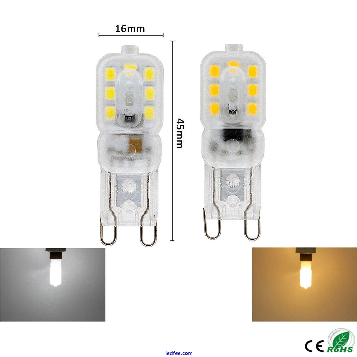 G9 LED Bulb 5W 7W Capsule Corn Warm/Cool White = 40W G9 Halogen Light Bulbs 230V 0 