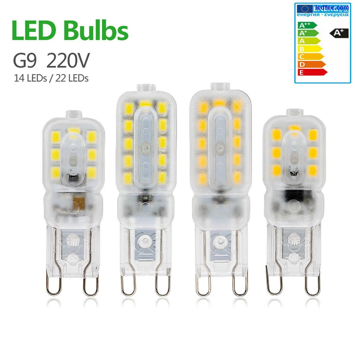 G9 LED Bulb 5W 7W Capsule Corn Warm/Cool White = 40W G9 Halogen Light Bulbs 230V 5 