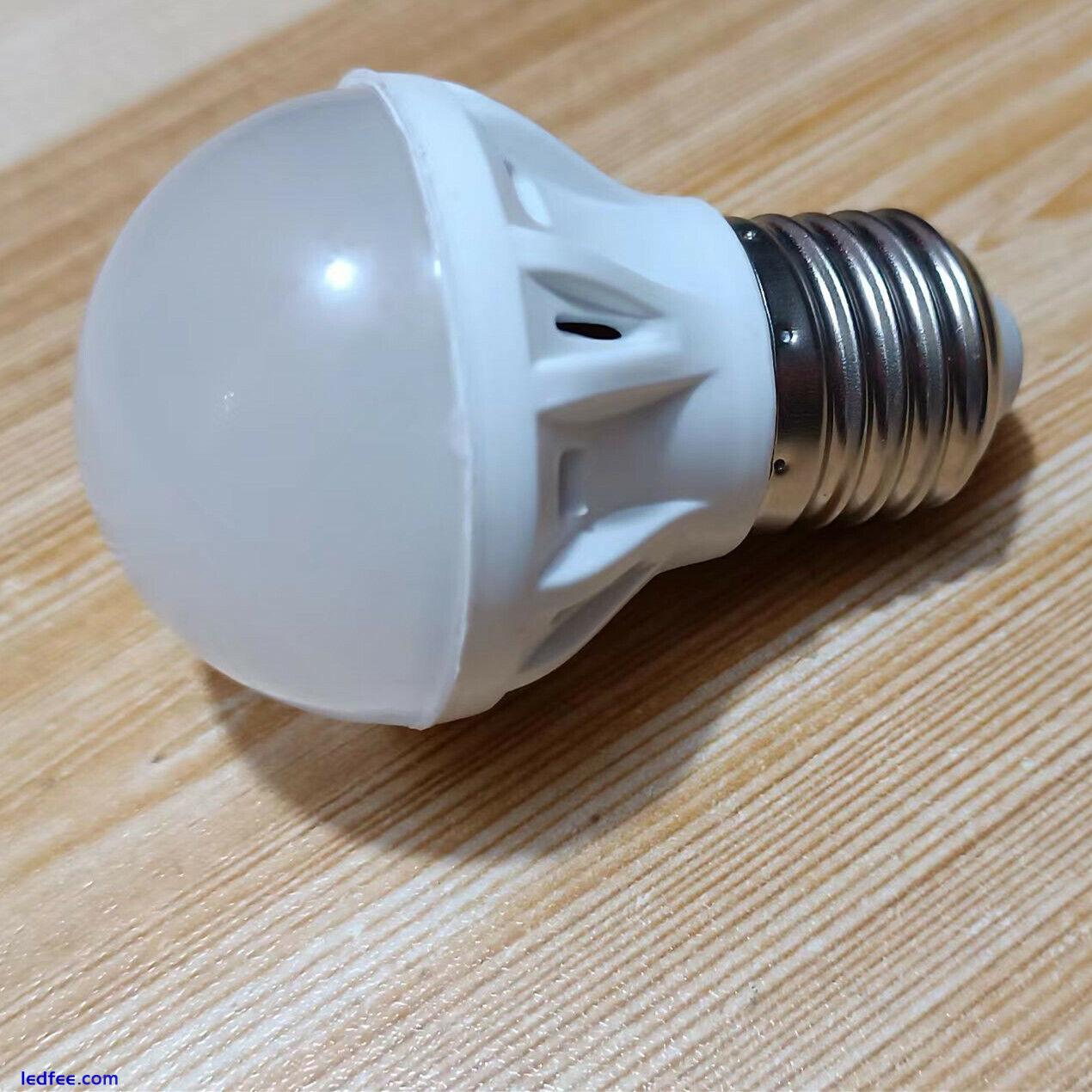 3W 5W 7W E27 Led Bulbs lights led light bulb volt Led to led Bedroom lamp DC12V 2 