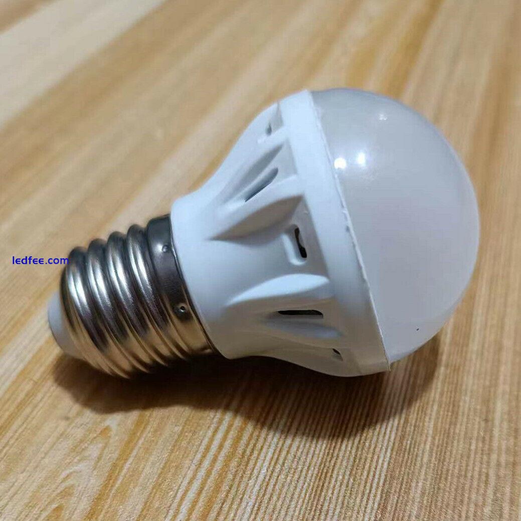 3W 5W 7W E27 Led Bulbs lights led light bulb volt Led to led Bedroom lamp DC12V 3 