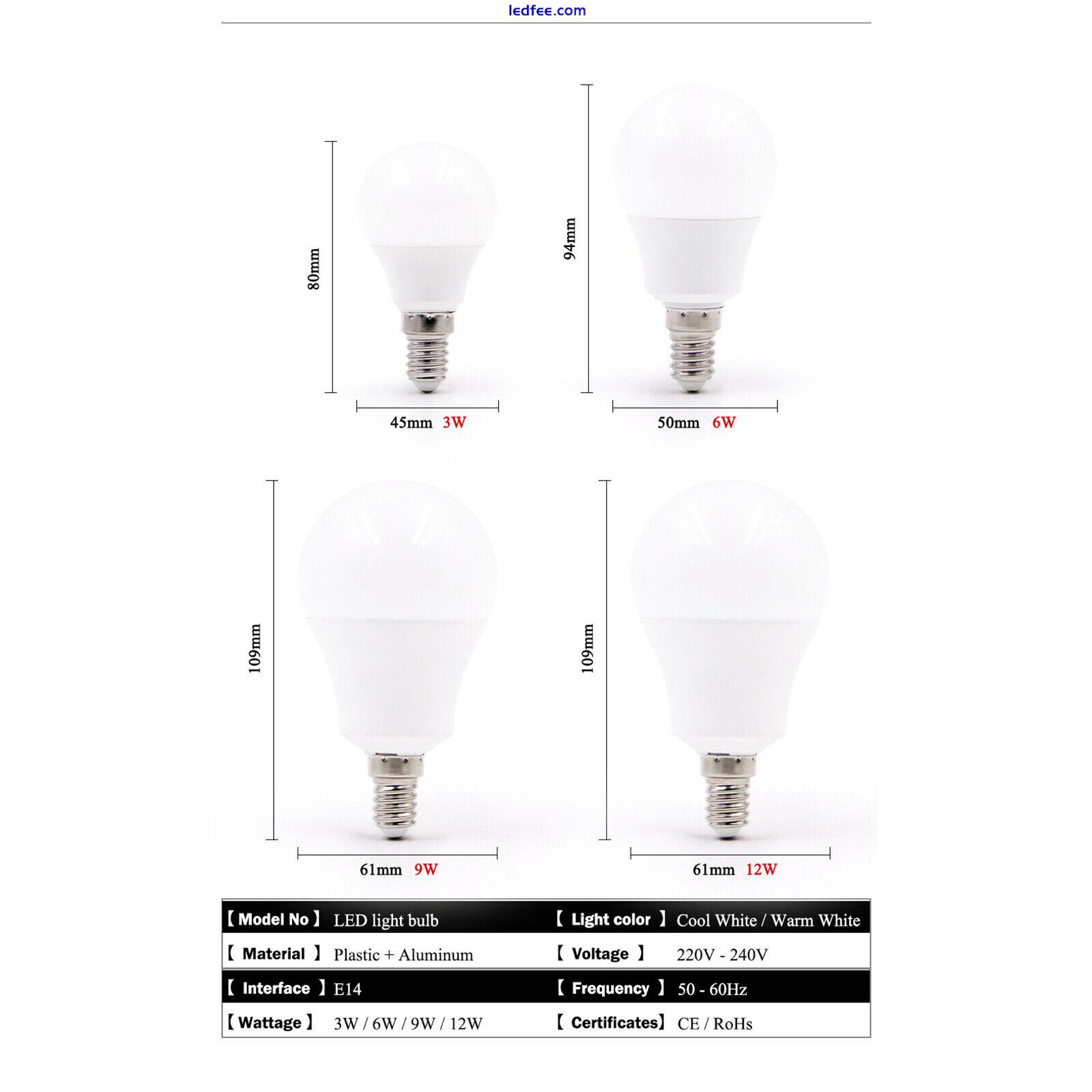 E27 3W 6W 9W 12W 15W 18W 20W LED Bulbs Light Globe Lamp Energy Saving Bulb 2835 2 