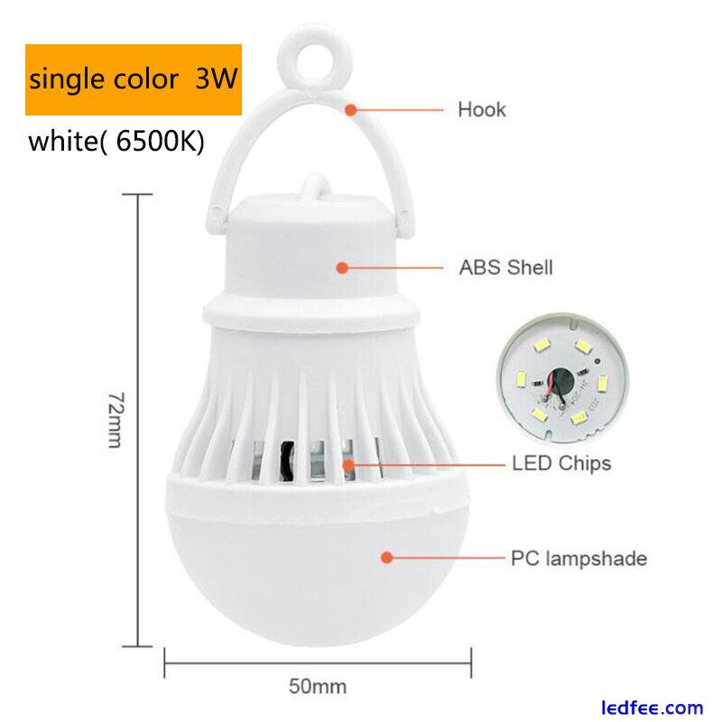 5V USB LED light Bulbs Energy Saving charging night Lighting Emergency lamp 4 