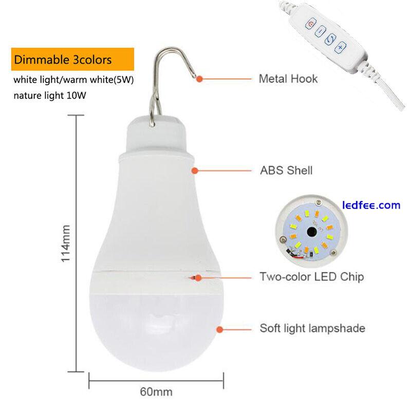 5V USB LED light Bulbs Energy Saving charging night Lighting Emergency lamp 2 