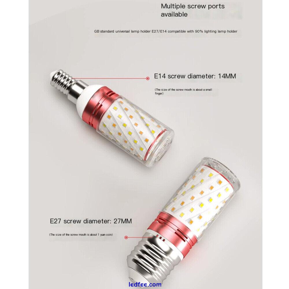 E27 E14 LED Bulb 12W 16W Cool White Warm White Lighting Vintage Corn Bulbs 240V 2 