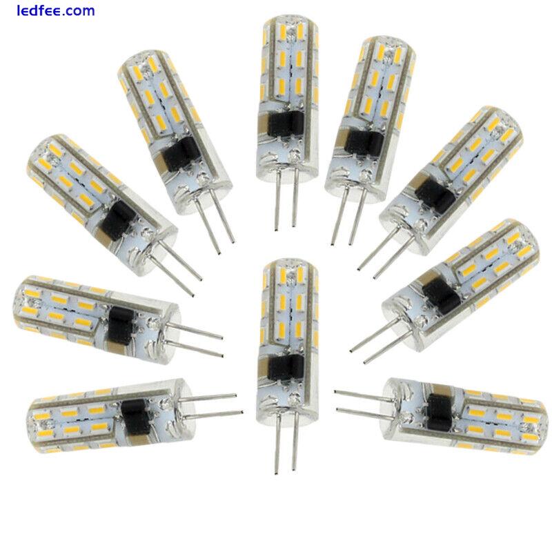 10X G4 LED Bulb 3W 220V SMD Chip Light Lamp Cool White Capsule24 Leds DIY BI PIN 0 