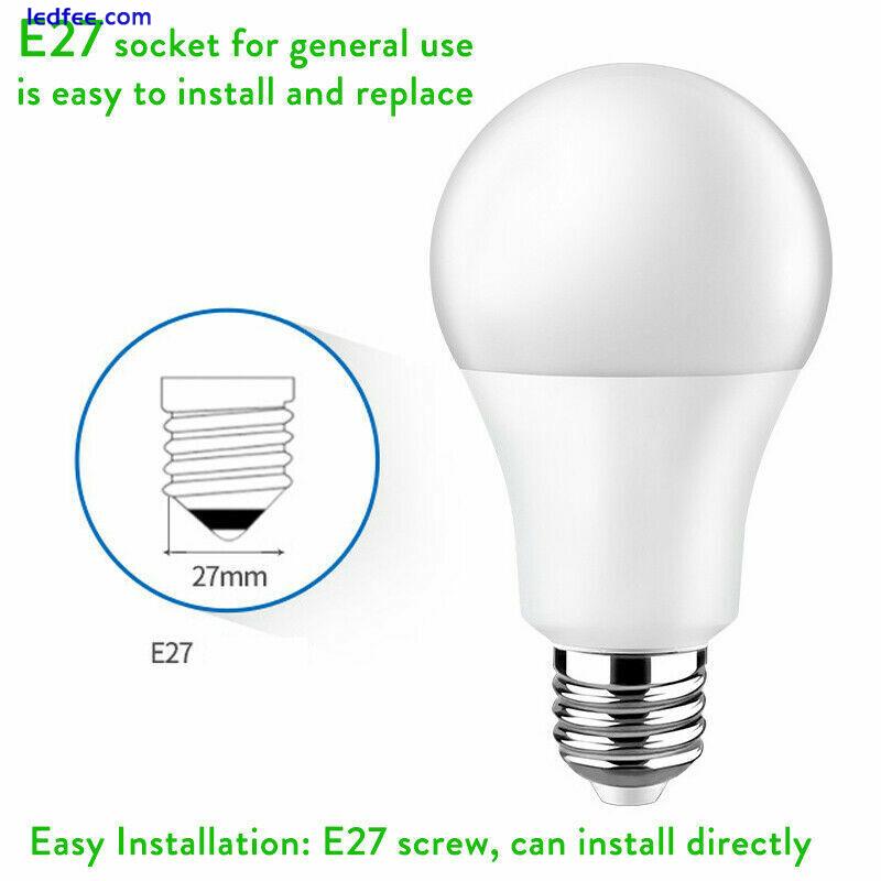 E27 LED Globe Bulb Lamp Light 3W 9W - 15W 18W 20W Cool Warm White Bright Lamps E 0 
