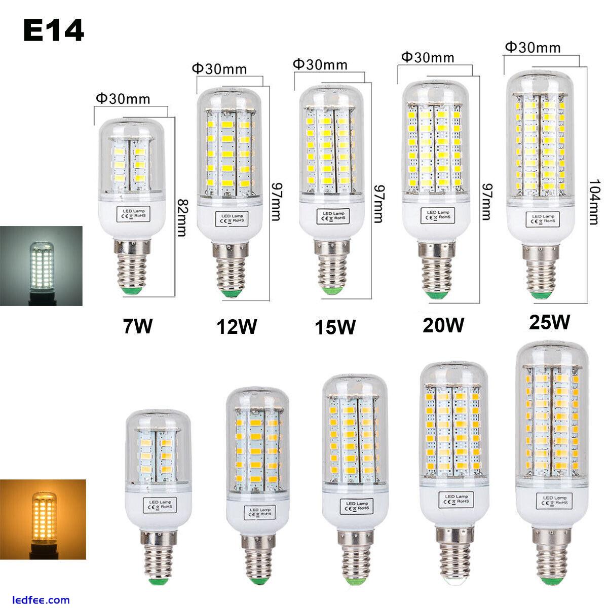 7W 8W 15W 20W 25W E27 E14 B22 G9 LED Bulb Corn light bulbs Replace Halogen lamp 2 
